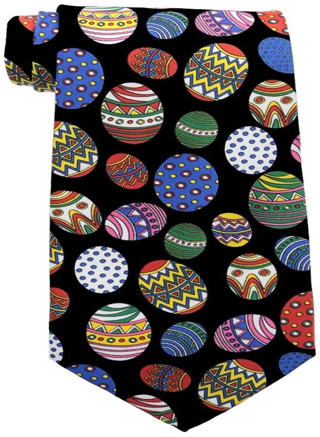 Three Rooker Easter Ties Mens Easter Egg Holiday Necktie - Image 1